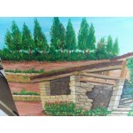 Средна картина масло от Испания - 3787